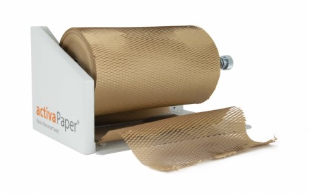 Papirpolstring med activaWrap® 400 meter aktiv lengde Pakk skjøre produkter med papir i stedet for bobleplast
