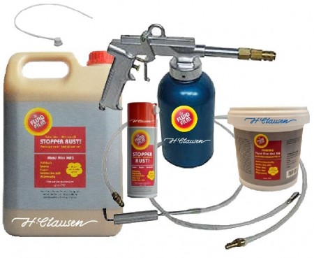 Fluid Film pakke med Semi Pro lavtrykks-pistol